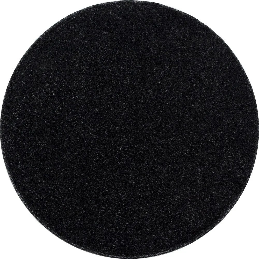 Covor gri închis rotund ø 160 cm Ata – Ayyildiz Carpets