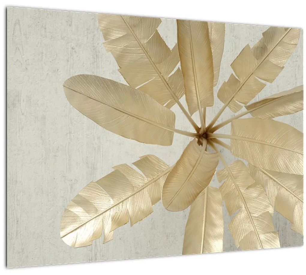 Tablou cu pene da găscă (70x50 cm)