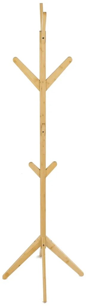 Cuier de podea B017 NAT, bambus