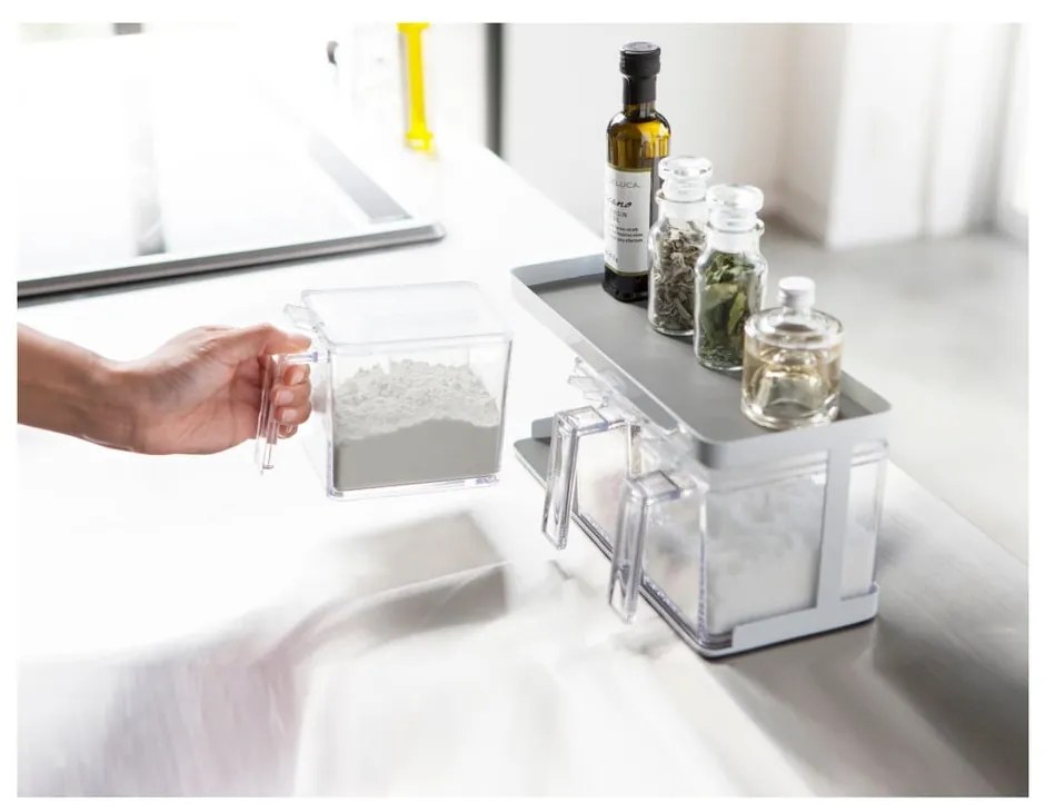 Recipiente 3 buc. pentru făină/pentru produse vrac Tower – YAMAZAKI