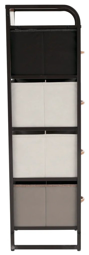 Comodă cu sertare din material textil HAZEL TIP 1,maro, L