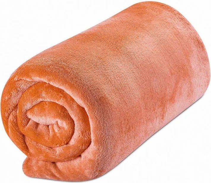 decoDoma Cearceaf cu elastic din micropluş coral 90 x 200 cm