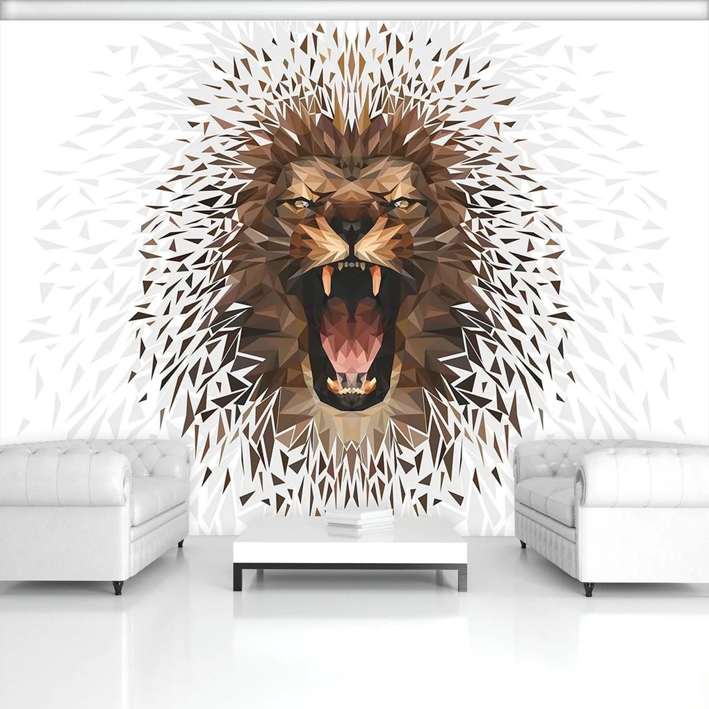 Fototapet - Leu (152,5x104 cm)