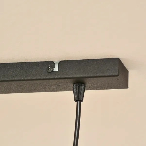 Lustră pe cablu ALBA 2xE27/15W/230V gri