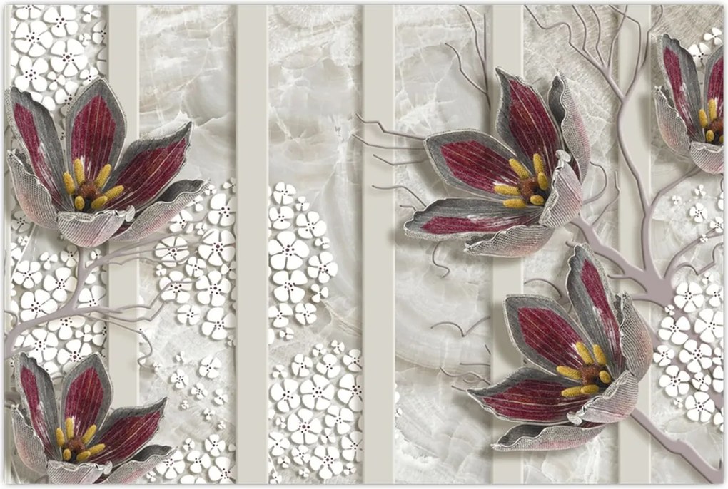 Tablou - Flori decorative (90x60 cm)