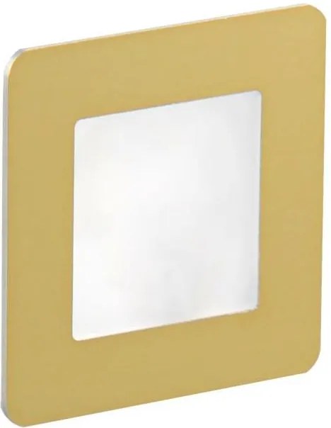 LDST DI-01-SZ-BC9 - Lumină LED scări DIANA 9xLED/1,2W/230V aurie 3500K
