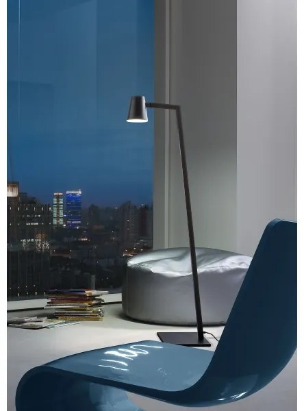 Redo 01-1557 - Lampă de podea MINGO 1xE27/42W/230V neagră