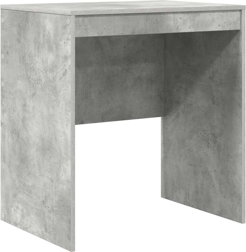 vidaXL Birou Gri din beton 70 x 50 x 76 cm