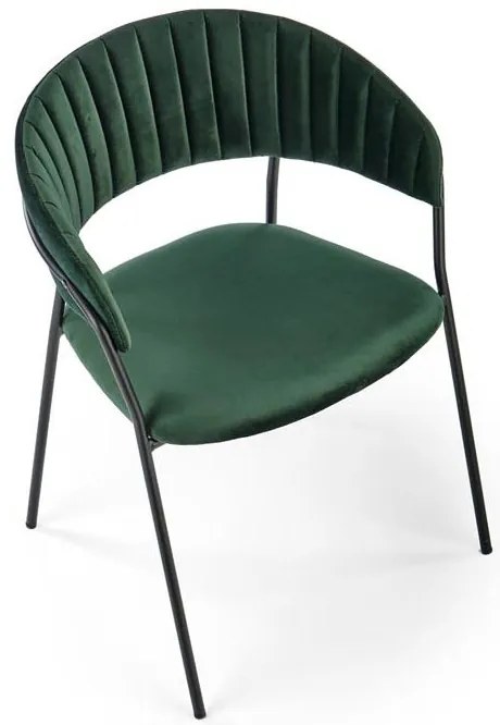 Scaun de sufragerie Koti (Verde închis). 1048945