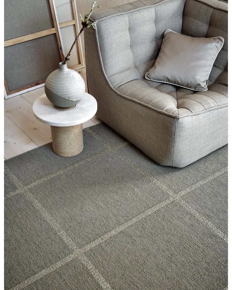 Covor tip traversă pentru interior și exterior bej 70x225 cm Ada Dark Linen – Pappelina