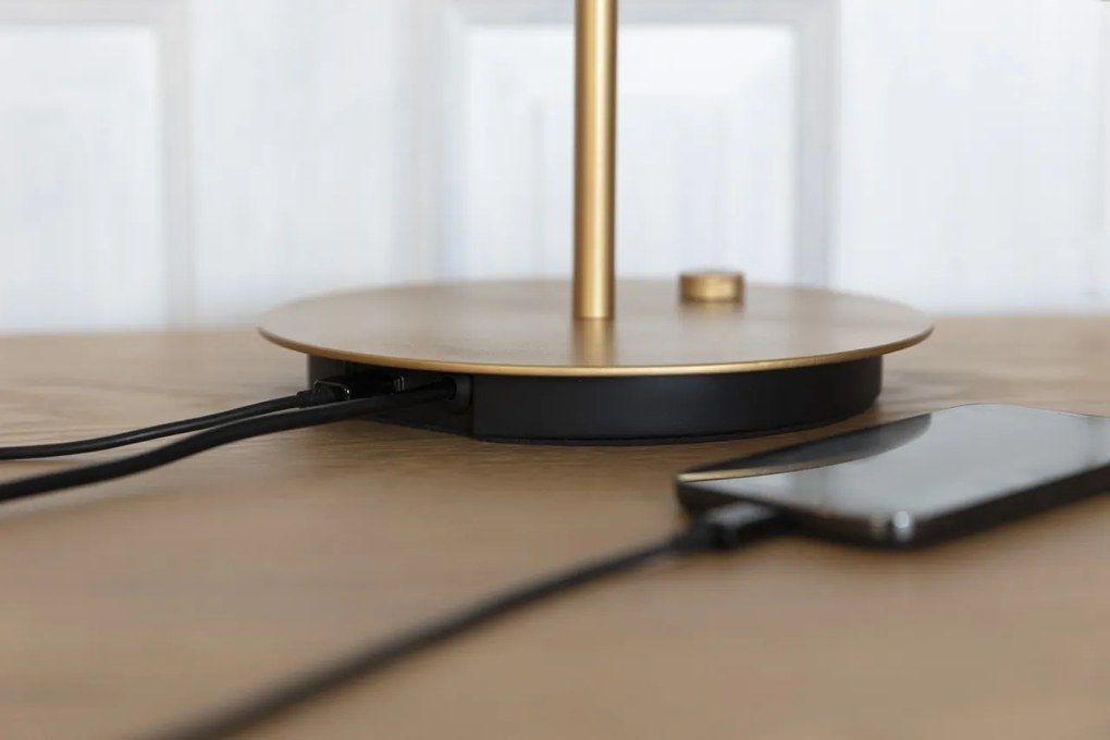 Veioza LED design scandinav Asteria table - anthracite grey 2306 VTC