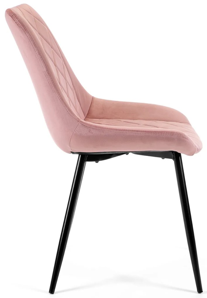 Scaun de sufragerie Sariel III (roz). 1069573