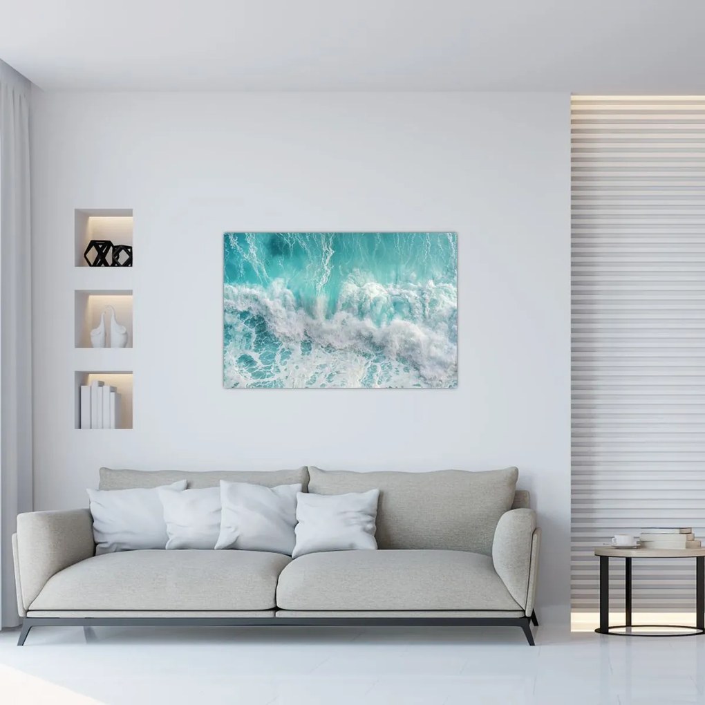 Tablou - Vedere a valurilor oceanului (90x60 cm)