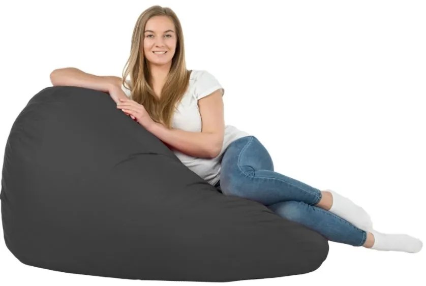 Scaun tip sac Black Comfort XXL