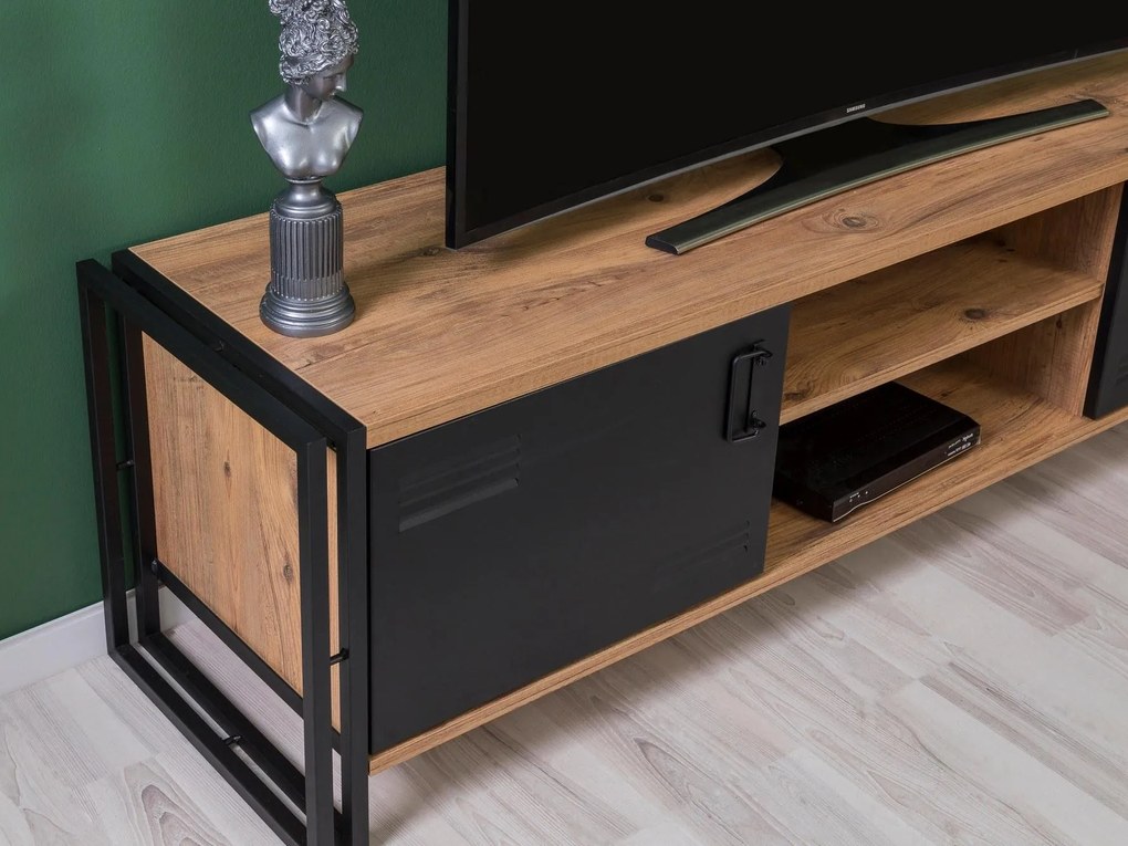 Set mobilier living Cosmopolitan 23 (atlantic pin + negru). 1089391