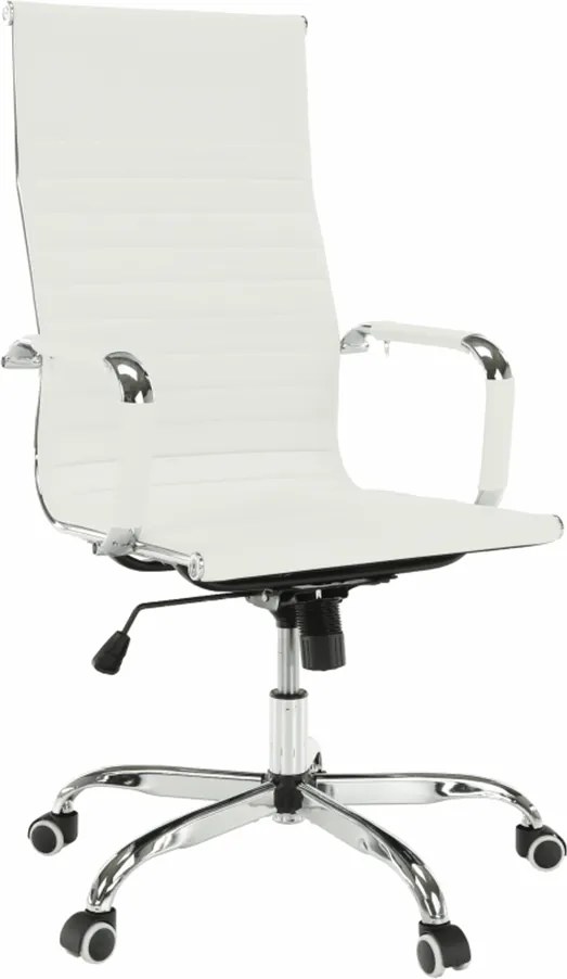 Scaun de birou, alb, AZURE 2 NEW