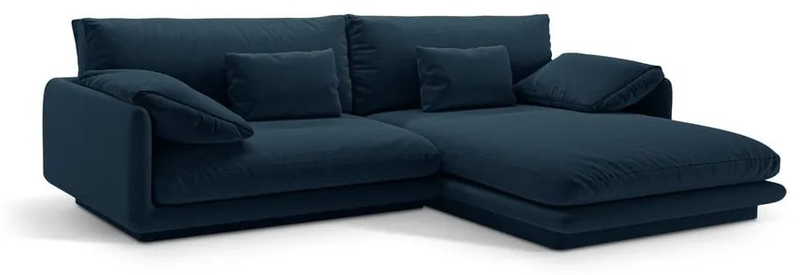 Colțar albastru închis (cu colț pe partea dreaptă) Torino – Micadoni Home