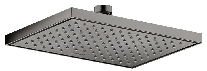 Pălărie de duș, Axor, ShowerSolution 1 jet, 24,5 x 18,5 cm, negru cromat lucios, 35373330