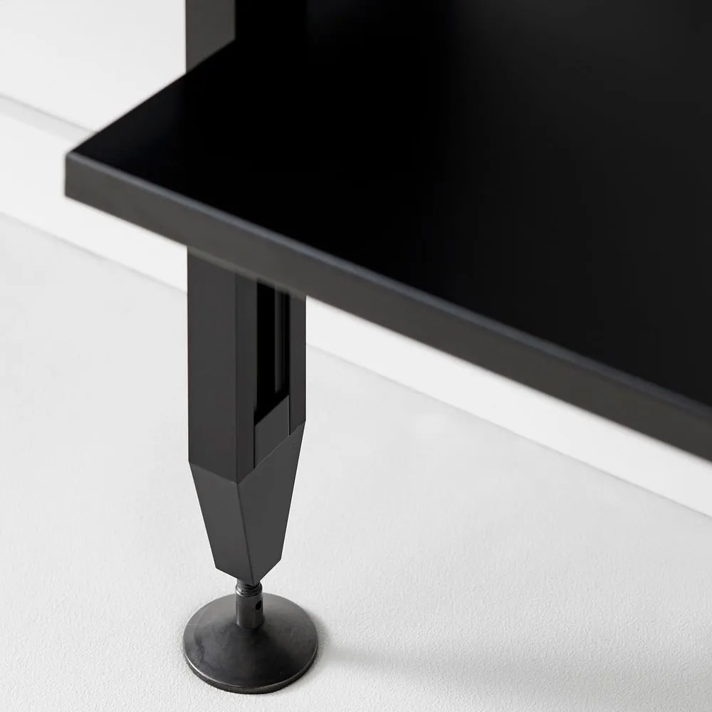 Bibliotecă neagră 98x210 cm Edge by Hammel – Hammel Furniture