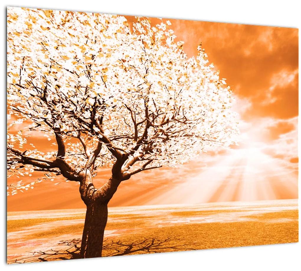 Tablou cu pomul portocaliu (70x50 cm), în 40 de alte dimensiuni noi