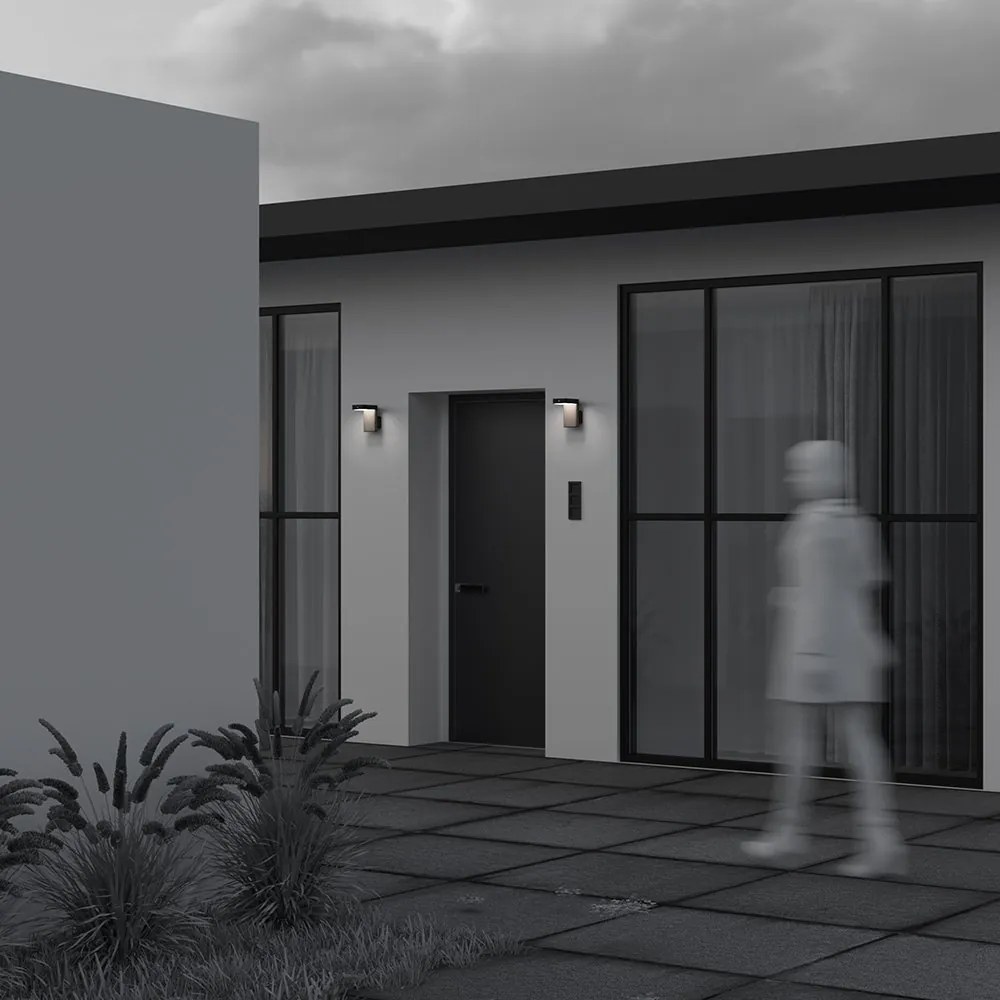 Lampa solara cu senzor de miscare IP65 Nordis