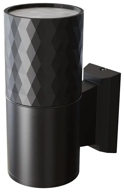 Aplica de perete iluminat ambiental exterior IP54 Bowery negru
