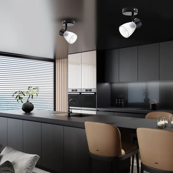 Spot BEST 1xE14/40W/230V negru