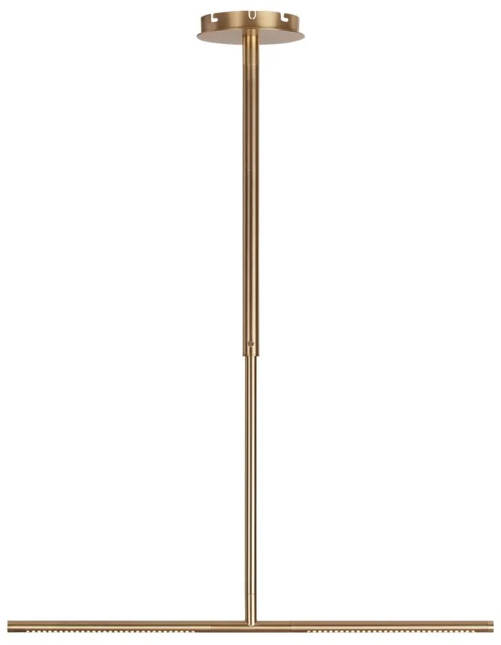 Plafonieră aurie LED 74x17 cm Omni – UMAGE