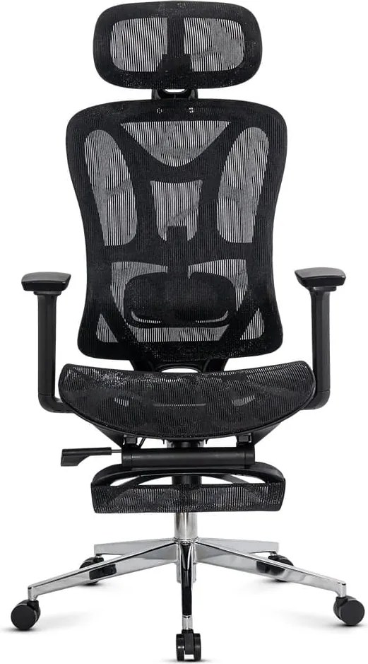 Scaun ergonomic SYYT 9519 negru, suport 150 kg și brațe 3D