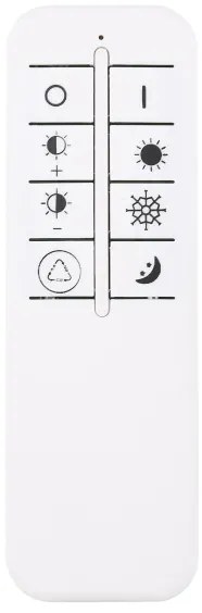 Plafonieră LED dimabilă Globo 41280-24 HOKKI LED/24W/230V + telecomandă