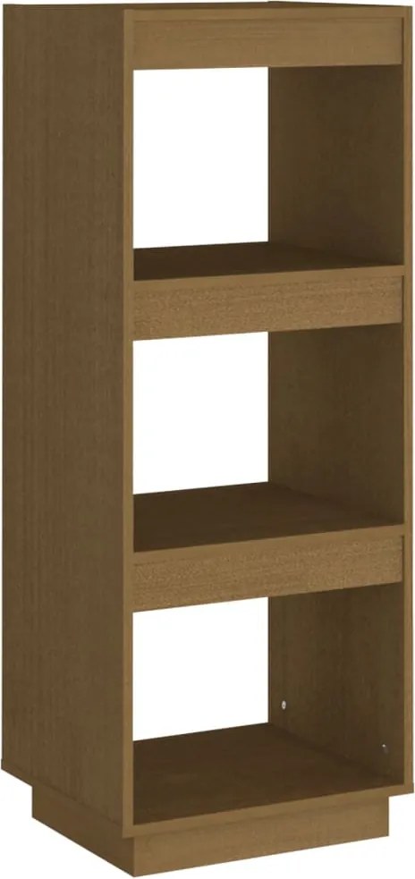 vidaXL Bibliotecă/Separator cameră, maro miere, lemn masiv de pin