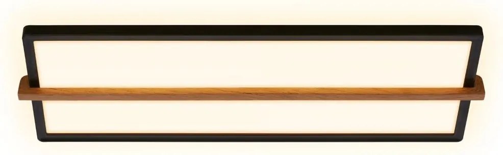 Briloner 3846015 - Plafonieră LED, 22 W, 230 V, 60,5 x 20 cm