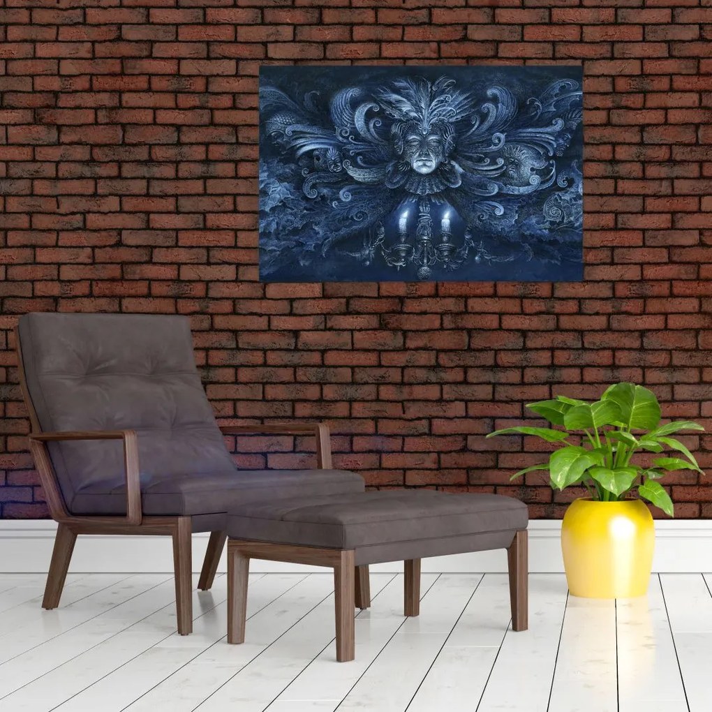 Tablou - Baroc întunecat (90x60 cm)