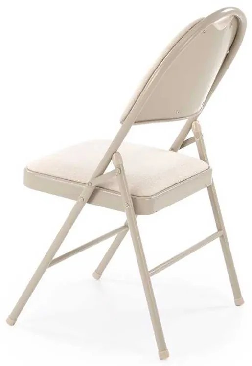 Scaun pliabil Dover, crem / bej