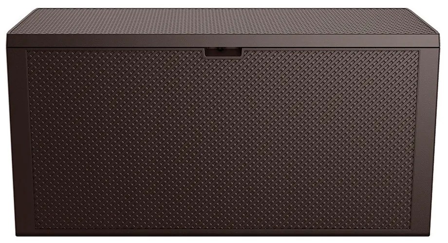Cutie de depozitare pentru grădină din plastic Emily 270L, maro