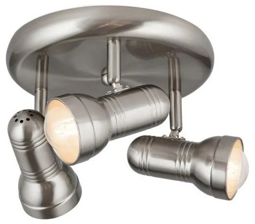 Plafoniera cu 3 spoturi directionabile Wilhelm Str 10-297/3 satin OR