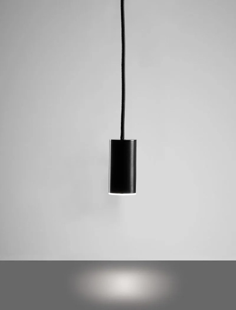 Damocle I - Pendul LED negru