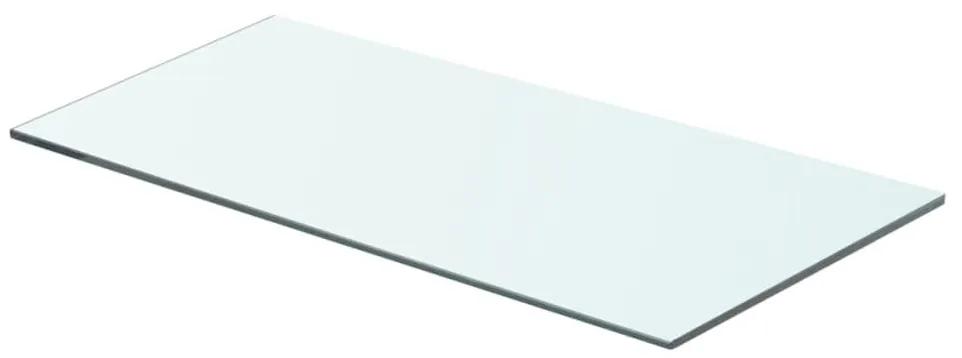3051565 vidaXL Rafturi, 2 buc., 60 x 25 cm, panouri sticlă transparentă