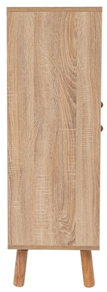 Mobilier pentru hol Maluxe 984 (Stejar sonoma + Piatră). 1089078