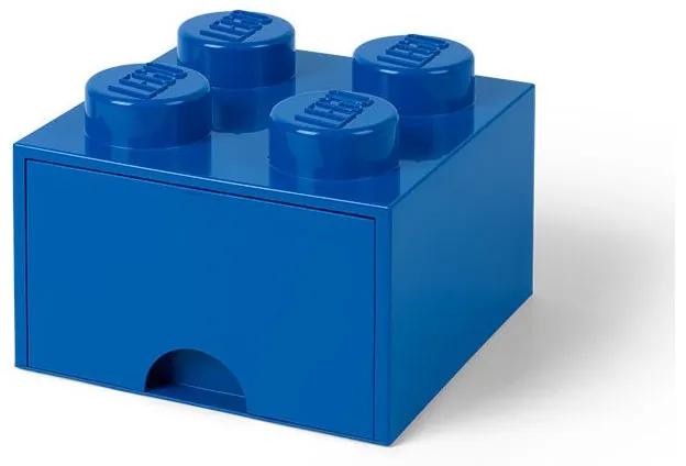 LEGO - Cutie depozitare 2x2 cu sertar, Albastru