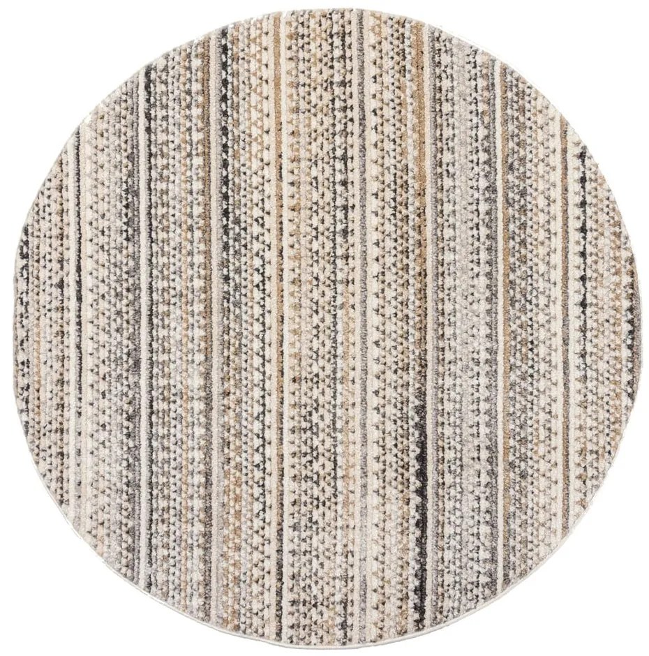 Covor bej rotund 160x160 cm Camino – Flair Rugs