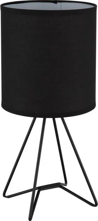 Globo 21734S - Lampă de masă TAMIAN 1xE14/40W/230V neagră