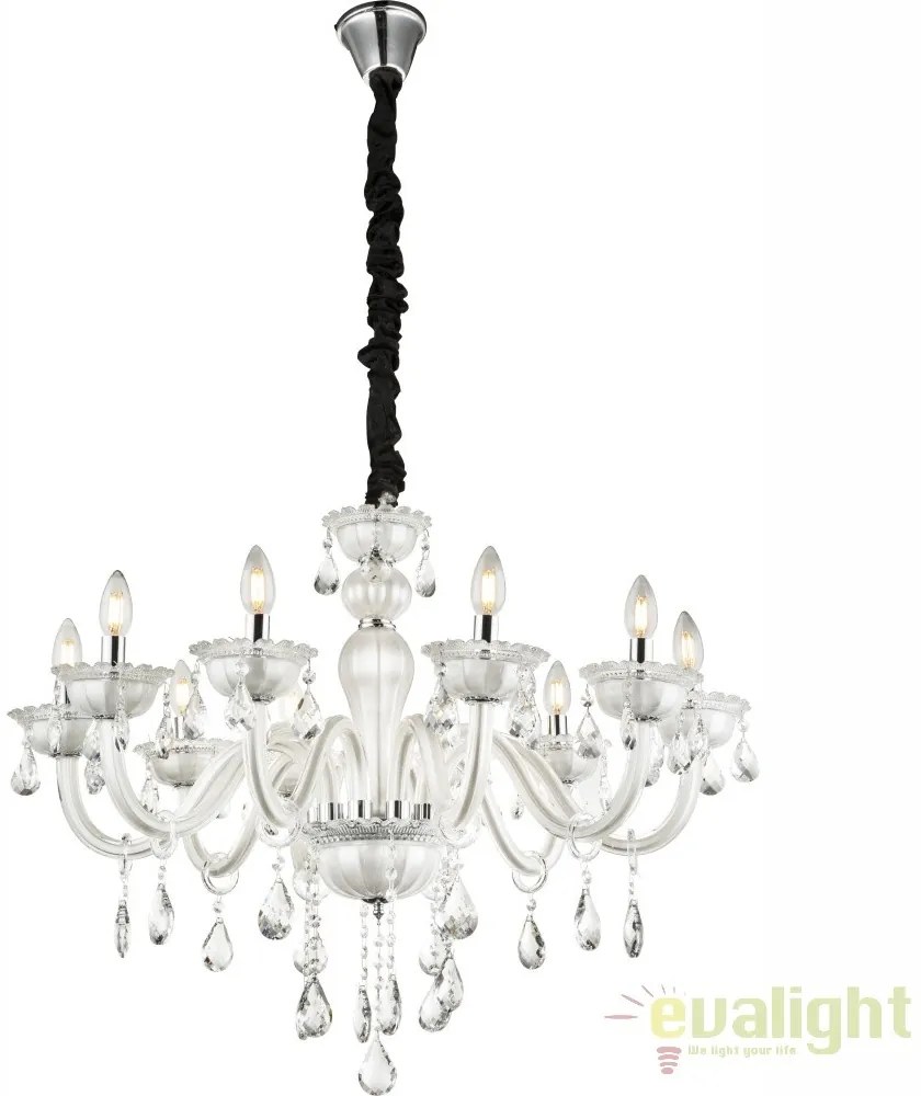 Candelabru elegant cu 10 brate design clasic Teejay 64118-10 GL