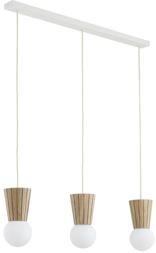 Argon 6357 - Pendul VOLANTE pentru baie pe cablu, 3xG9/6W/230V, IP44, bej