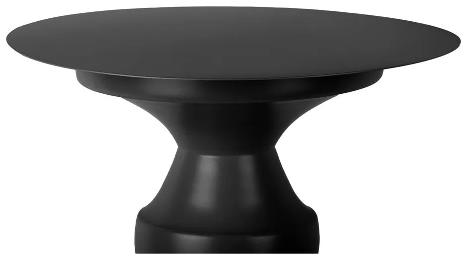 Măsuță auxiliară rotundă din metal ø 40,5 cm Chess King – Leitmotiv