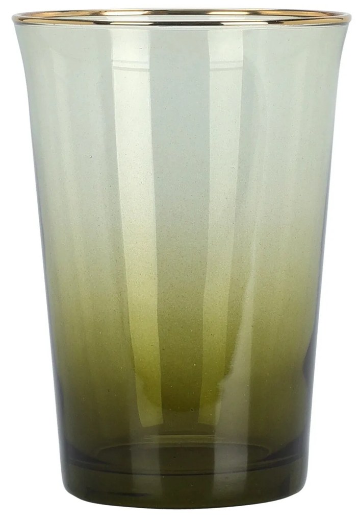 Pahar Emerald din sticla, verde, 290 ml