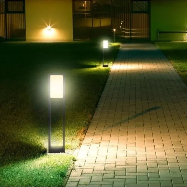 Lampă LED de exterior SAMSUNG CHIP LED/10W/230V 3000K IP65 neagră