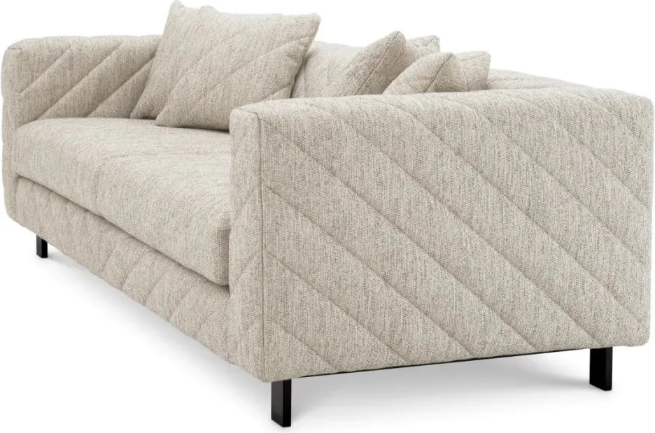 Canapea design LUX Avellino, Splendor light grey