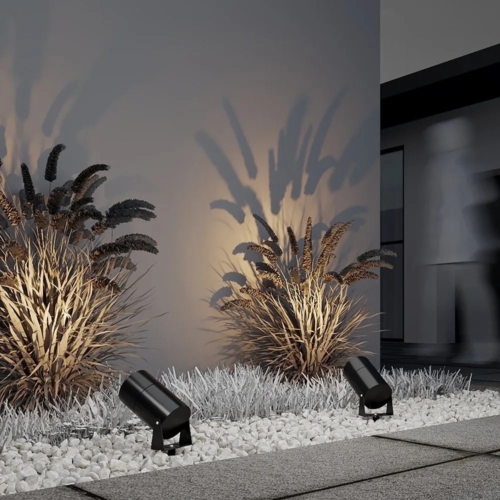 Proiector LED cu tarus iluminat exterior IP65 Bern 15W grafit