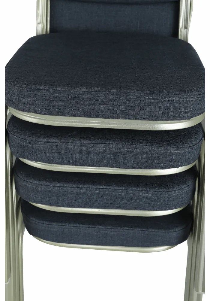 Scaun, gri/champagne, ZINA 2 NEW